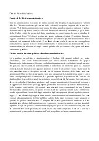 Appunti Diritto Amministrativo