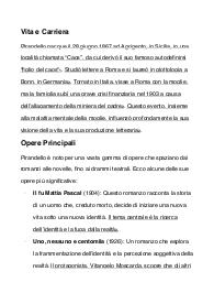 Pirandello vita e opere