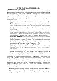 ANTROPOLOGIA - Magia e Religione