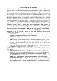 Riassunto dettagliato sulla rivoluzione scientifica