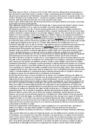 Appunti Karl Marx