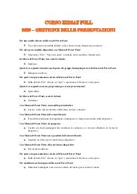M09- Gestione della presentazione
