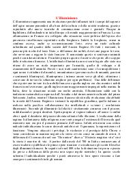 il periodo letterario dell'Illuminismo