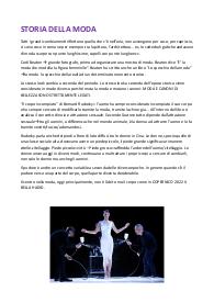 Appunti di storia della moda