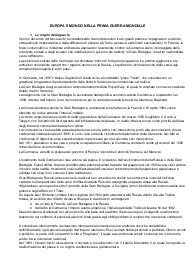 dalle origini della guerra ai trattati di pace e la società delle nazioni (prima guerra mondiale)