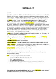Appunti corso giornalismo Lioni