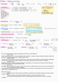 Formule per gli esercizi di chimica generale
