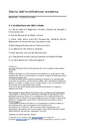 Storia dell'architettura moderna nel 500