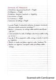 Domande esame psicologia dello sviluppo 2