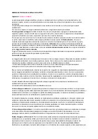 Riassunto sbobine psicologia dello sviluppo