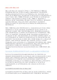 galileo letteratura
