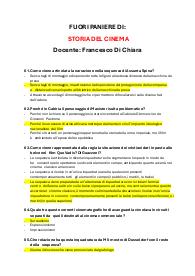 Fuori paniere di STORIA DEL CINEMA - eCampus, 2024/25