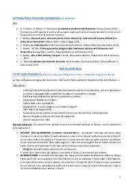 Letteratura italiana moderna