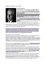 Appunti su E. Montale