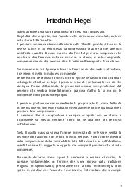 Friedrich Hegel filosofia