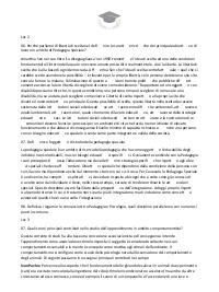 Paniere Aperte Paniere PEDAGOGIA DELL'INTERVENTO EDUCATIVO SPECIALE SCIENZE PEDAGOGICHE Docente Meucci Paolo E