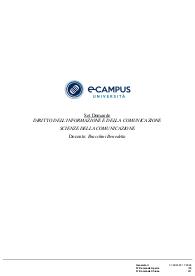 Paniere di DIRITTO DELL’INFORMAZIONE E DELLA COMUNICAZIONE, Prof BRACCHINI, ECAMPUS - Chiuse - AGGIORNATE 2023