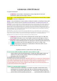 Appunti di Geologia strutturale Unito