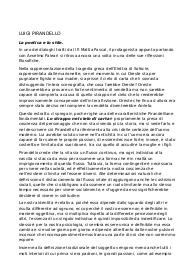 Appunti e analisi delle opere di Luigi pirandello