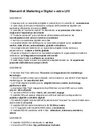 Elementi di Marketing + EXTRA