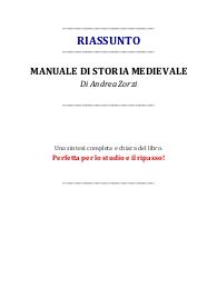 Riassunto del libro: "Manuale di storia medievale" di Andrea Zorzi
