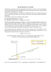 Appunti sulla regressione