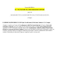 PANIERE MASTER RISOLTO 2025 Quiz Coordinamento Professioni Sanitarie G-3 eCampus
