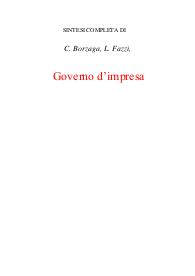 Governo d’impresa