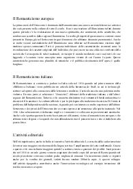 Romanticismo e romanzo