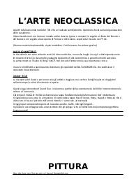 Arte Neoclassica