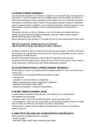 La prima guerra mondiale storia