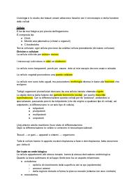 Appunti Istologia