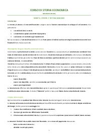 Dispensa di Storia economica, prof.ssa Astore, Università degli Studiti dell'Insubria, 2024/2025