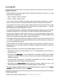 APPUNTI COMPLETI DI LETTERATURA GRECA - TEATRO E FILOTTETE