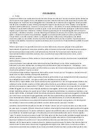 Filosofia V anno