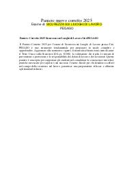 Paniere Corretto 2025 Sicurezza sui Luoghi di Lavoro Uni-PEGASO