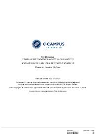 Paniere 2024 di TEORIA E METODOLOGIA DELL'ALLENAMENTO, Prof AMATORI, ECAMPUS - Chiuse - AGGIORNATE 2024