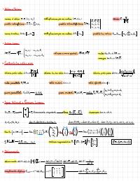 Formulario per Geometria e Algebra Lineare