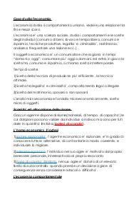 Appunti di lezione correlati di grafici e libro di microeconomia
