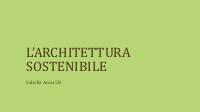 Architettura sostenibile