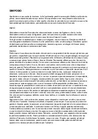 Riassunto Simposio Platone