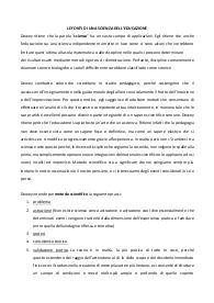 Breve riassunto de "Le fonti di una scienza dell'educazione" di Dewey