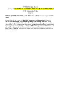 PANIERE QUIZ RISOLTI 2025 Sistemi di Elaborazione delle Informazioni Ingegneria Civile