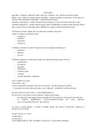 Riassunti anatomia