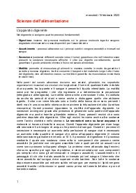 Appunti di scienze dell'alimentazione