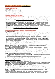 Appunti di Elementi di Scienze Politiche