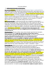 Appunti di psicologia generale, professore Stefano Mastandrea, 2024/2025