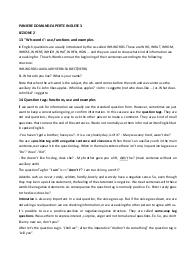 Paniere domande aperte lingua e traduzione inglese 3