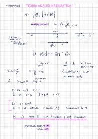 Appunti completi corso di Analisi Matematica 1 Politecnico di Torino