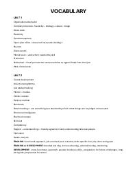 Esame english for economics and business Bicocca (Ecodam, Ecomark, Ecoban), Appunti di Inglese Commerciale